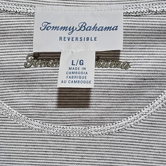 NWT Tommy Bahama Women's Gray Coverup Dress. Size L - Picture 6 of 11